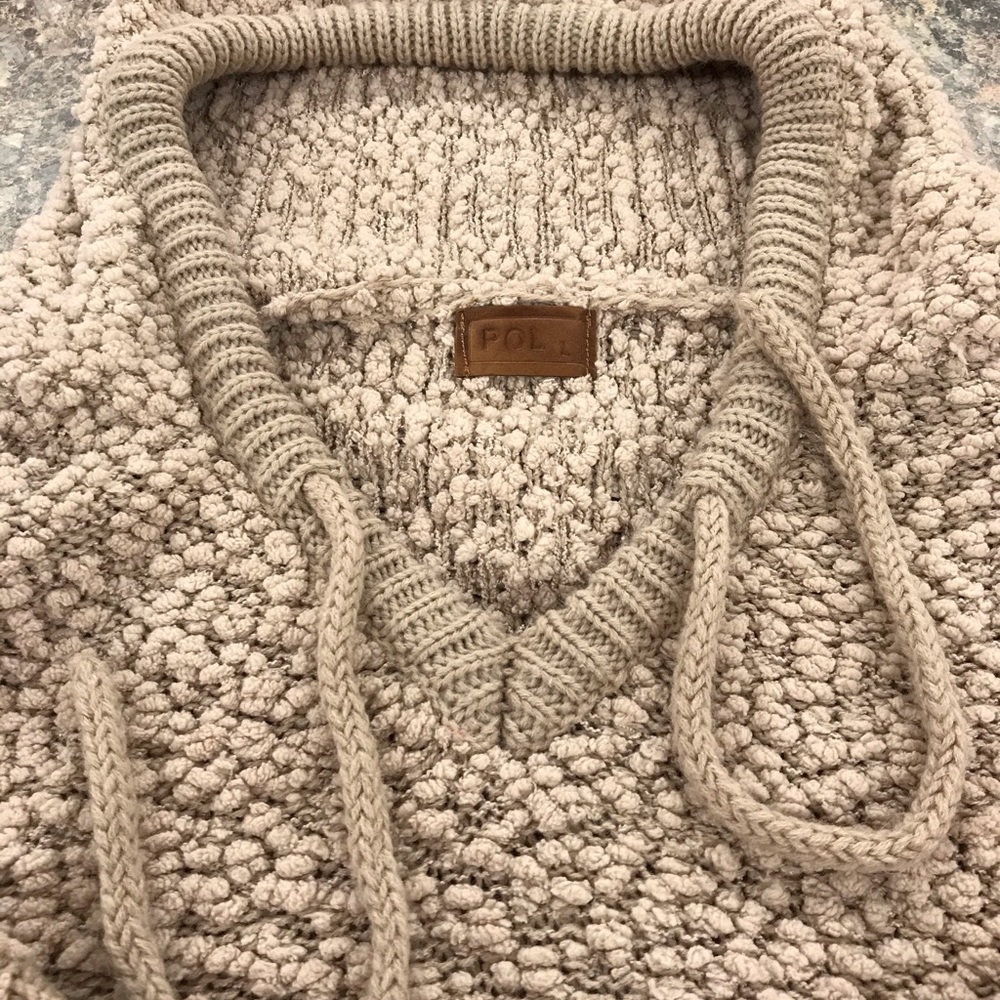 Pol hoodie sweater in oatmeal